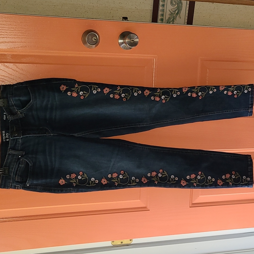Crown & Ivy skinny jeans